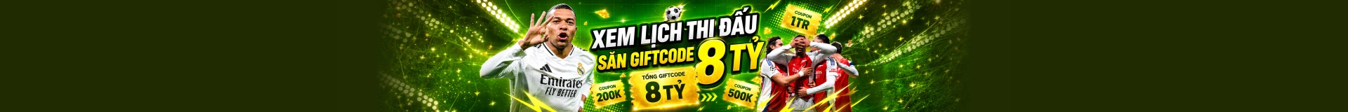 11BET Lịch thi đấu